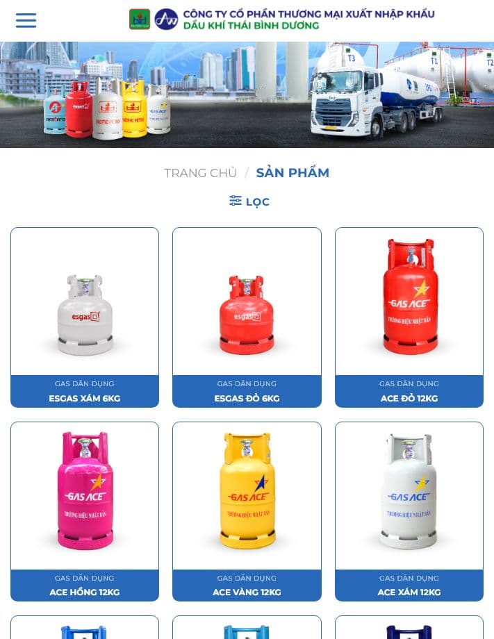 Danh mục sản phẩm