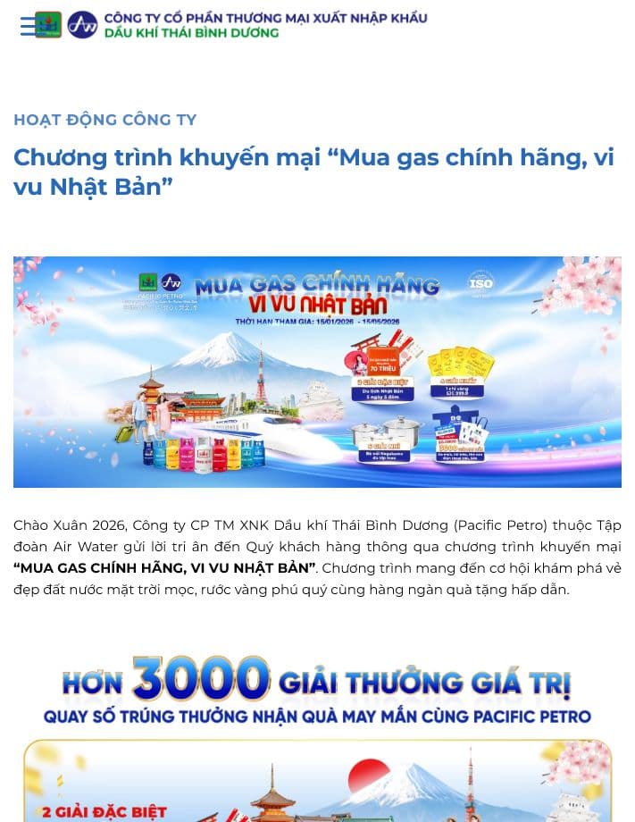 Khuyến mãi Nhật Bản